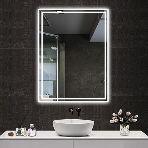 Bathroom led mirror - mirror, with