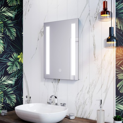 Modern led bathroom mirror - led,