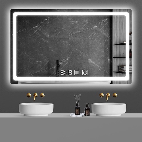 Bathroom led mirror - bathroom, with